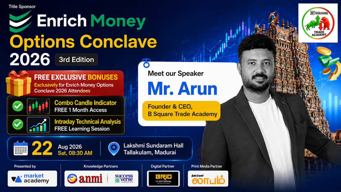 Enrich Money Options Conclave 2026 - 3rd Edition | Exclusive Options Trading Seminar in Madurai