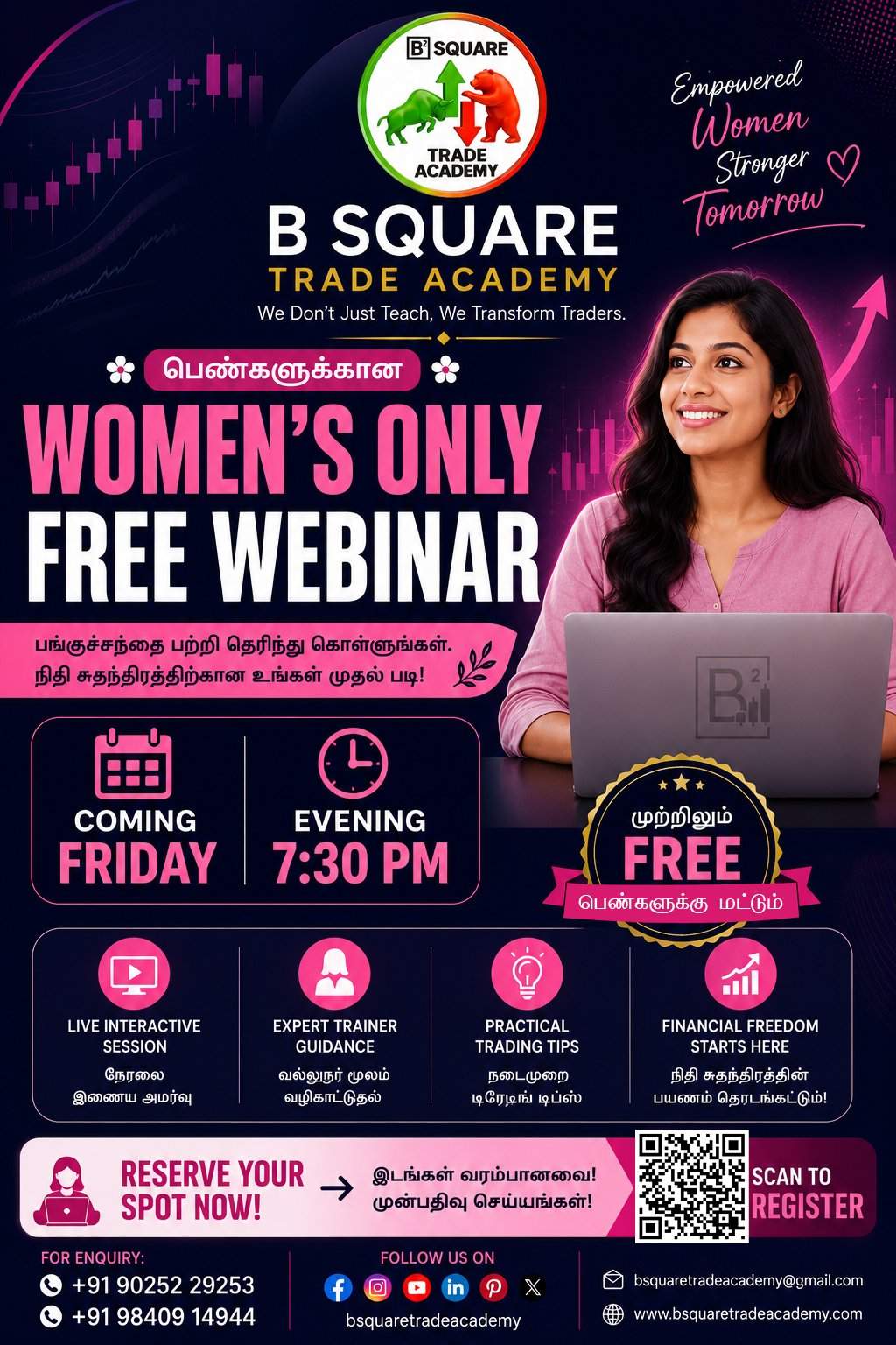 Women's Only FREE Trading Webinar